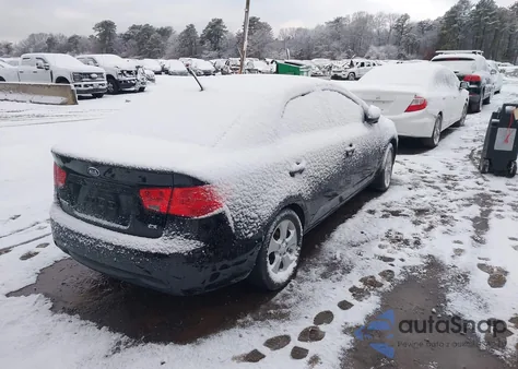 2010 Kia Forte Ex from USA, damaged, VIN KNAFU4A26A5057388